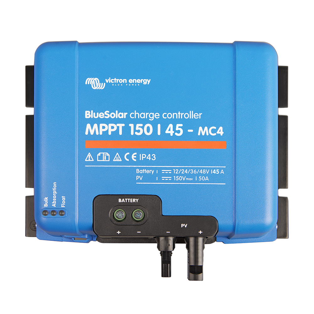 BlueSolar charge controller MPPT 150-45 MC4 (top)