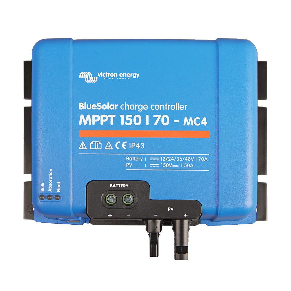 BlueSolar charge controller MPPT 150-70 MC4 (top)