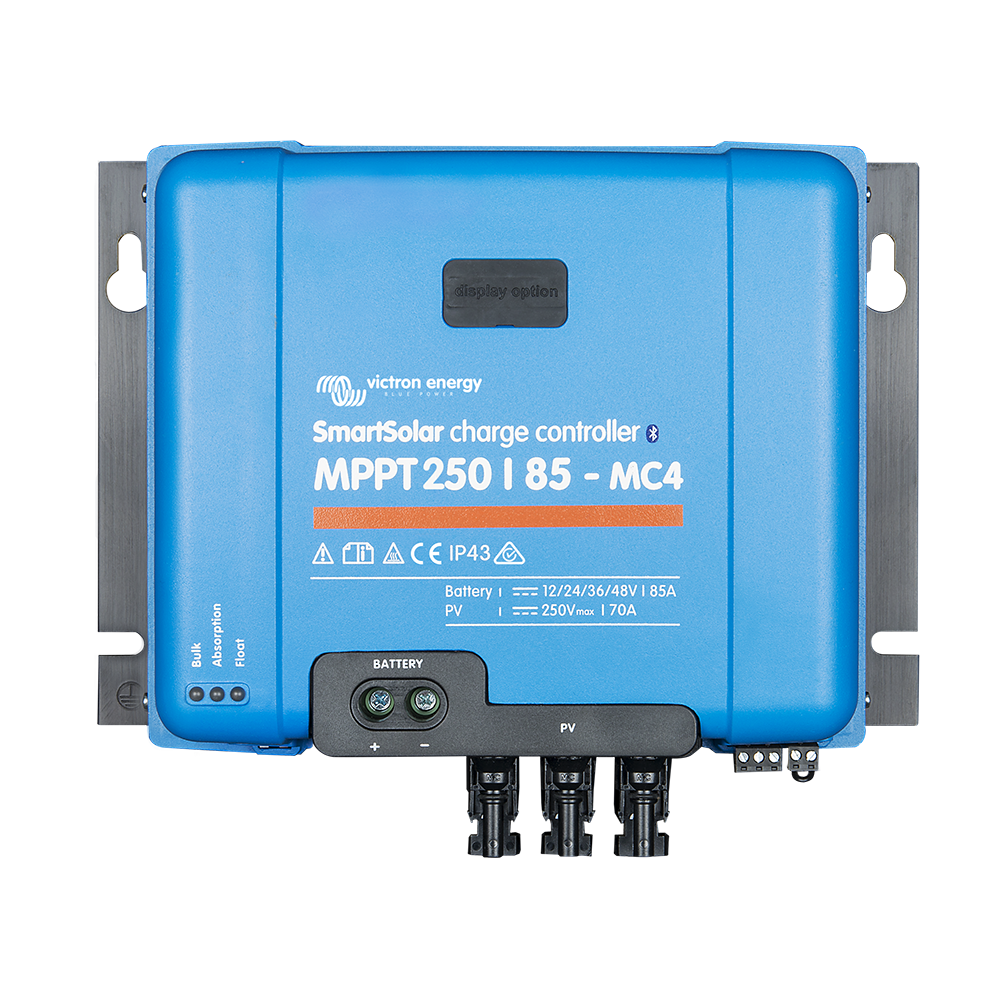 SmartSolar charge controller MPPT 250-85 MC4 (top)