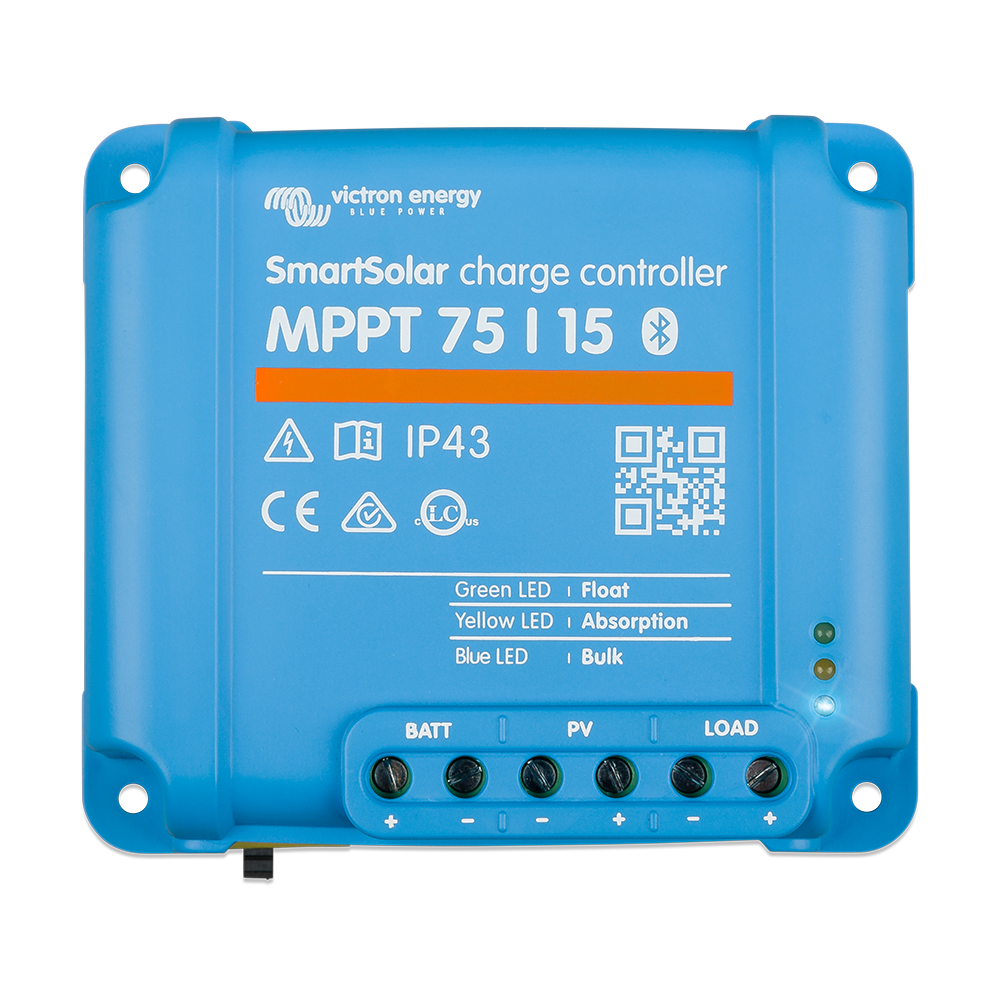 SmartSolar charge controller MPPT 75-15 (top)